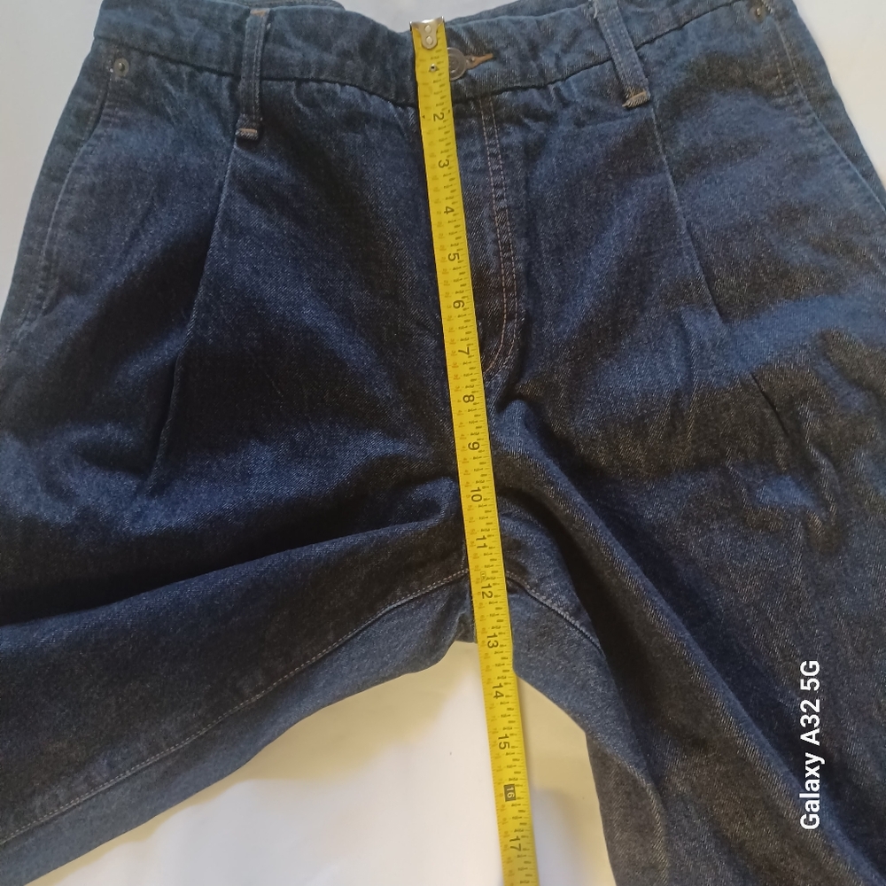 Banana Republic Women Size 30/10 Deep Indigo Relaxed Jeans - Picture 15 of 16